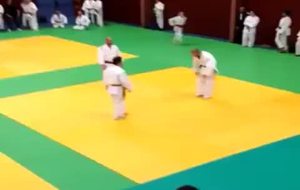 Ippon de Kristopher sur ura nage