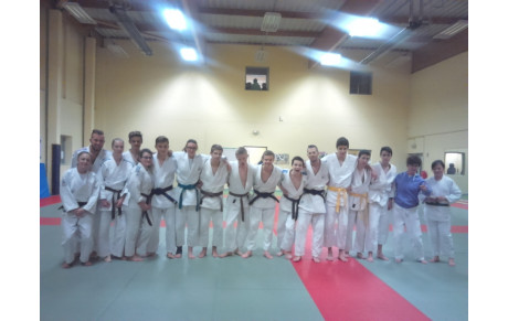 Stage départemental de jujitsu au lycée Carnot