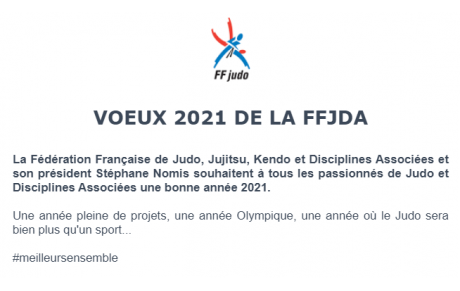Vœux de la FFJDA